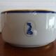 Bernardaud Limoges porcelain sugar bowl dolphin model - B & Cie