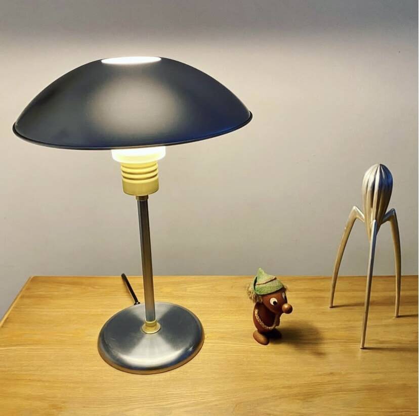 Vintage 1990s IKEA ocean liner design desk lamp
