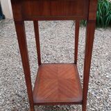 Wooden side table at the end of the 19th century