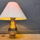 Vintage pewter table lamp, 1970s
