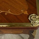 Mahogany Games Table, Louis XV/Louis XVI Transition Style – Late 19th Century
