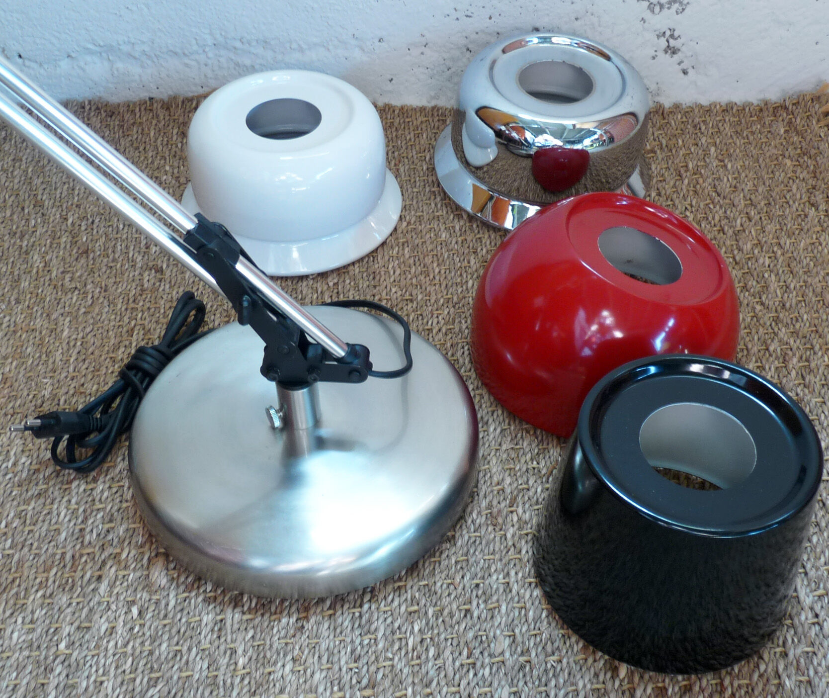 Lampe à poser géante modèle Giotto éditée par LUCE e DIMENSIONI – années 80