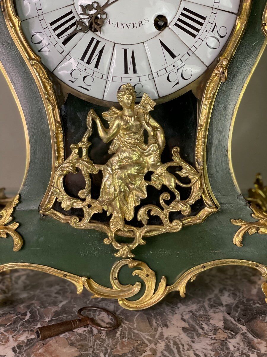 Cartel d’applique Louis XV, Lambreghts à Anvers