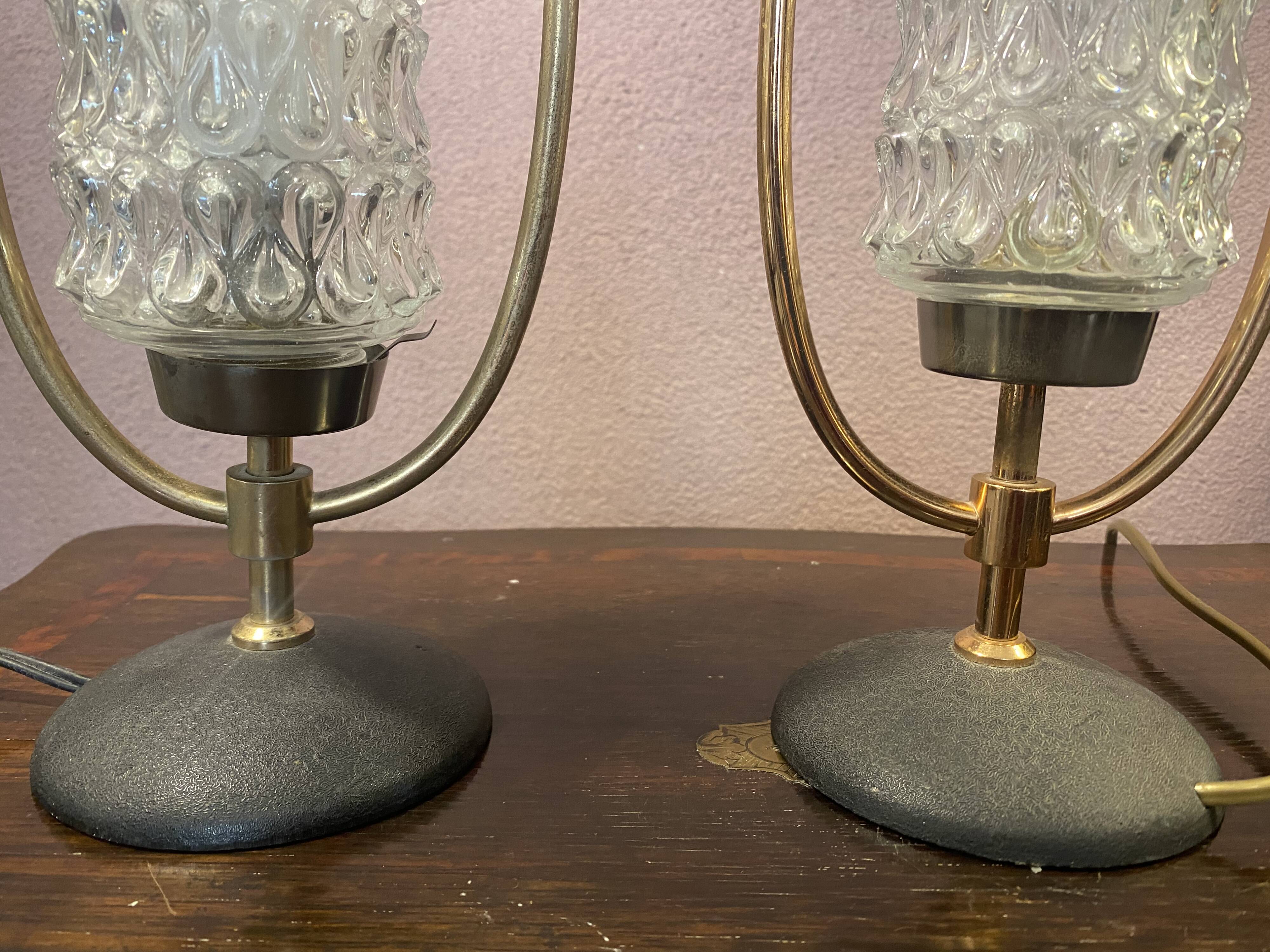 Lampes en verre