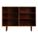 Danish Design Rosewood Low bookcase by Hundevad & Co, 1960s