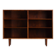 Bibliothèque basse en palissandre danois par Hundevad & Co, années 1960.