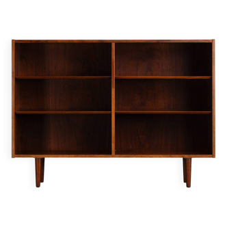 Bibliothèque basse en palissandre, design danois, par Hundevad & Co, années 1960