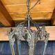 Vintage brass lantern pendant