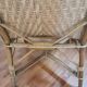 Rattan/wicker armchair 30s