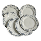 6 flat plates - Luneville KG - Angèle Service