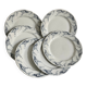 6 flat plates - Luneville KG - Angèle Service