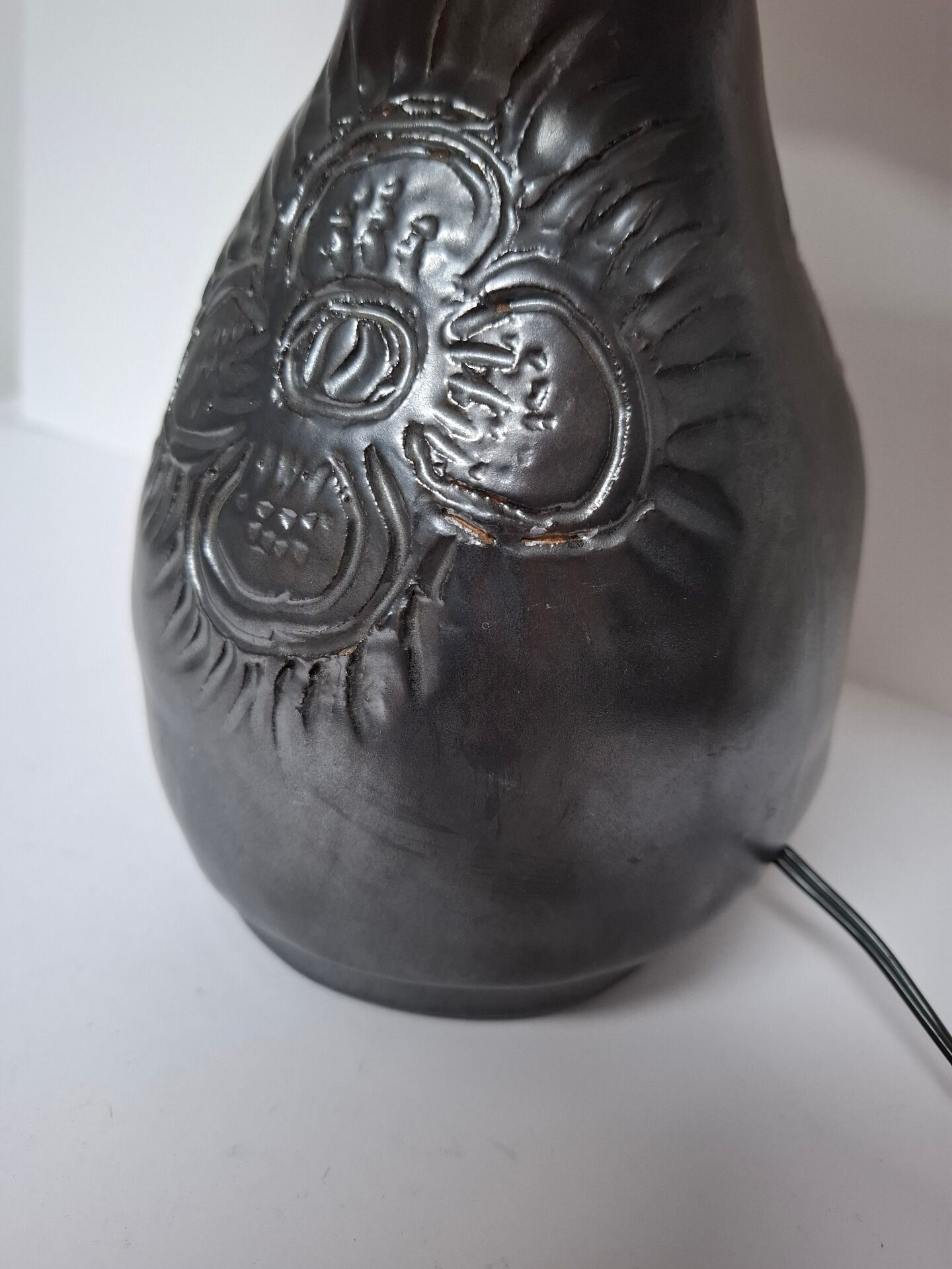 Lampe céramique vintage