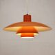 Vintage LOUIS POULSEN PH 4/3 Lamp - 70s Danish Mid Century Modern Pendant