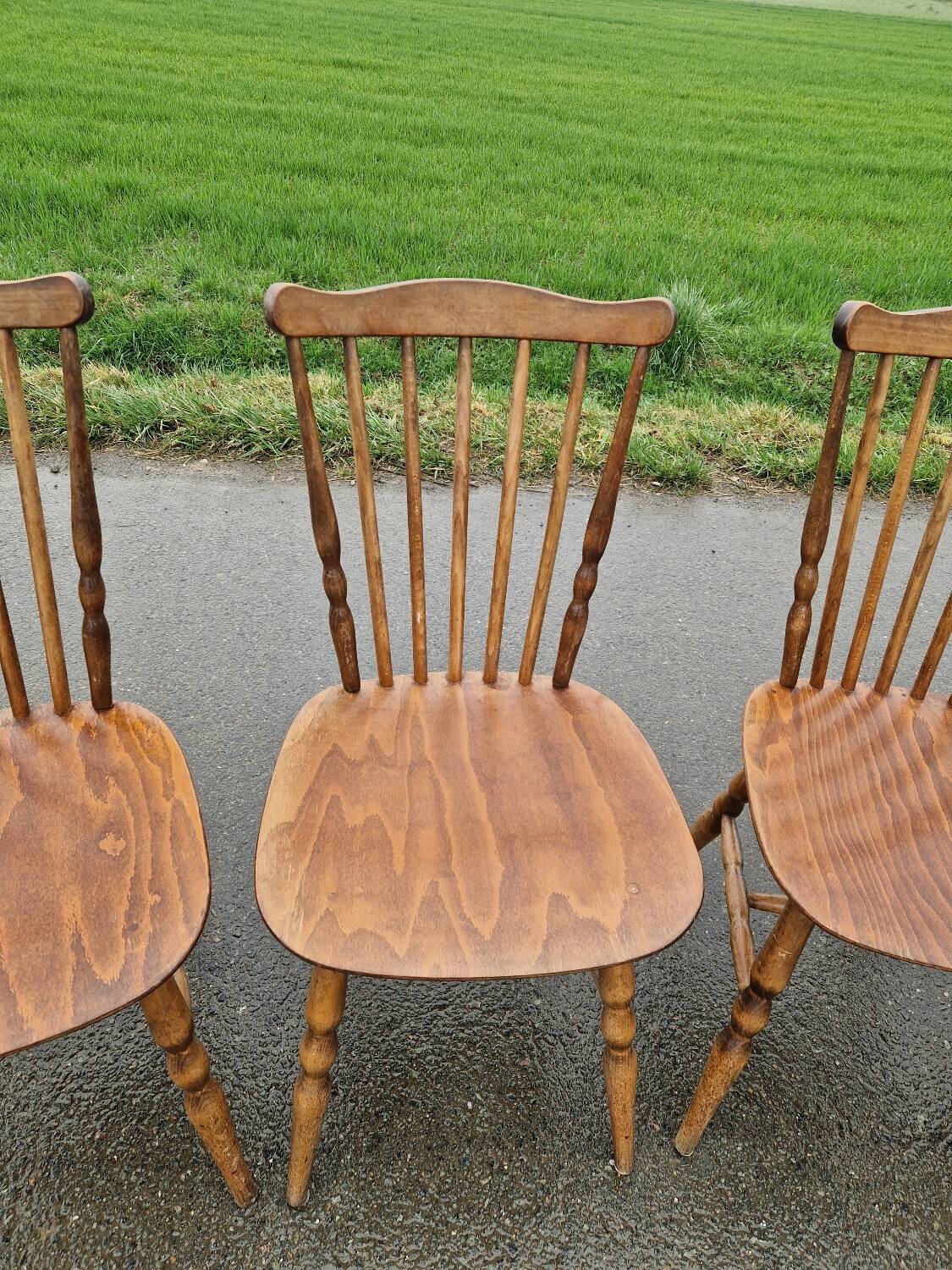 Set of 5 Baumann bistro chairs model Tacoma.