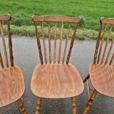 Set of 5 Baumann bistro chairs model Tacoma.