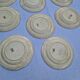 Set of 12 Terre De Fer Plates Manufacture Moore & Co Model Como