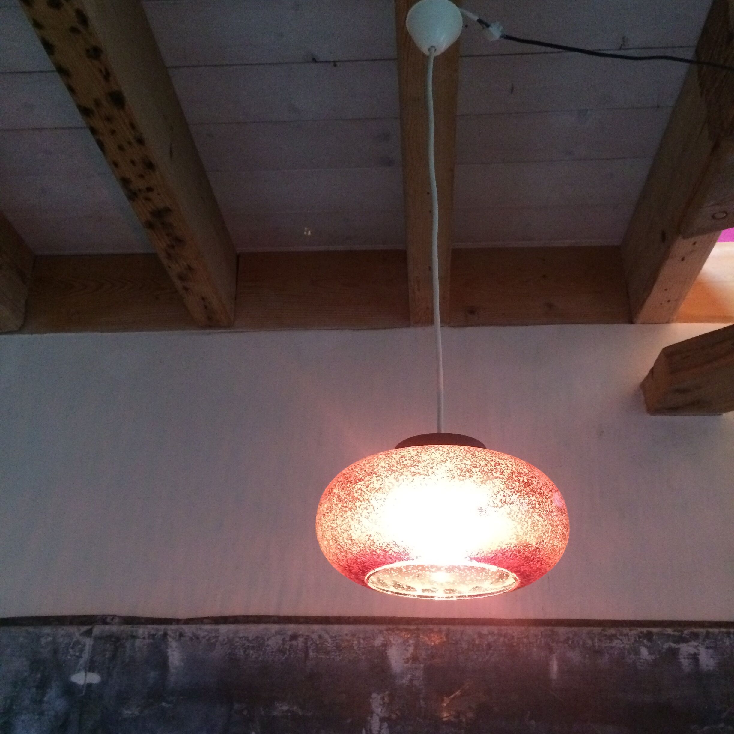 Violin glass hanging