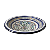 Moroccan salad Bowl Tamegroute ceramic