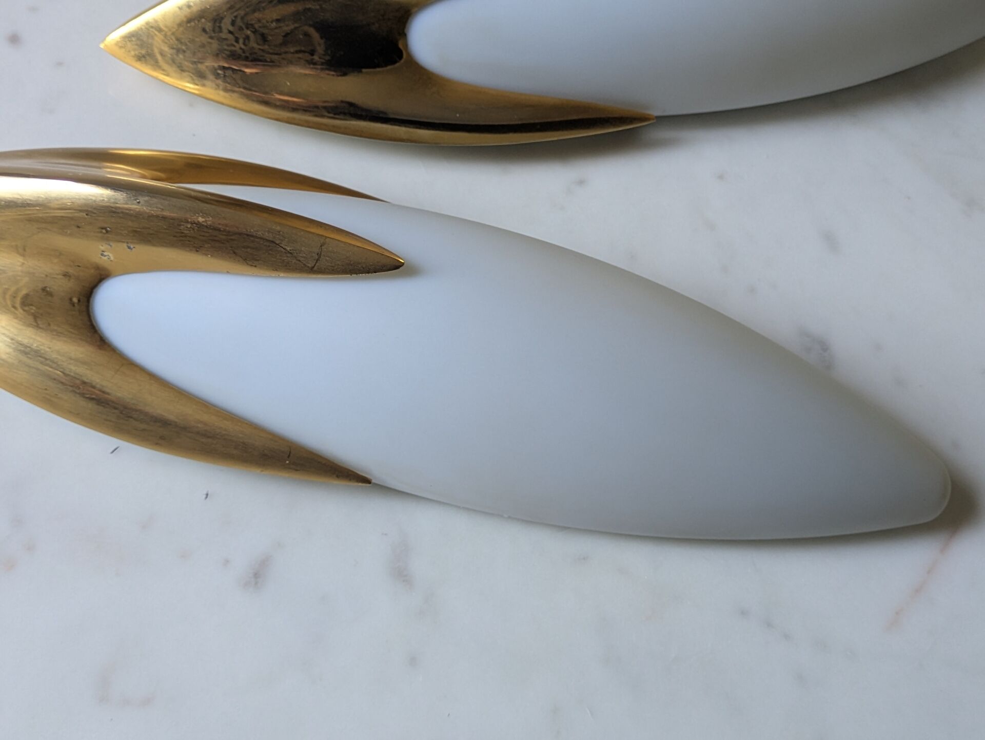 Paire d' appliques Space Age 70'