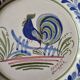 Henriot Quimper Brittany earthenware plate