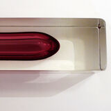 Large sommerso vase, Murano glass