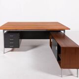 Executive desk by Herbert Hirche for Holzäpfel, 1950’s Germany
