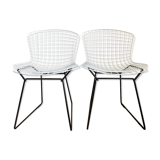 Wire chairs Harry Bertoïa