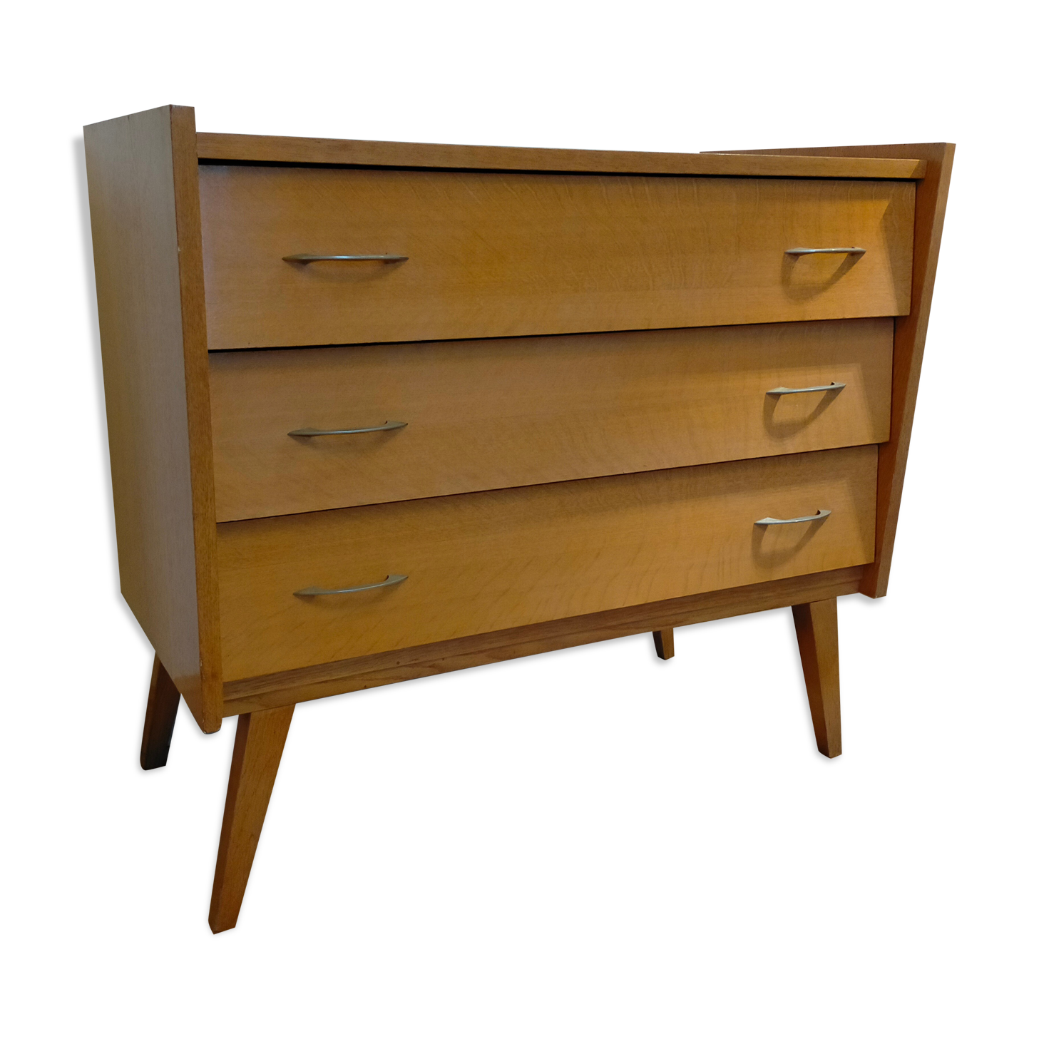 Scandinavian dresser vintage compass feet