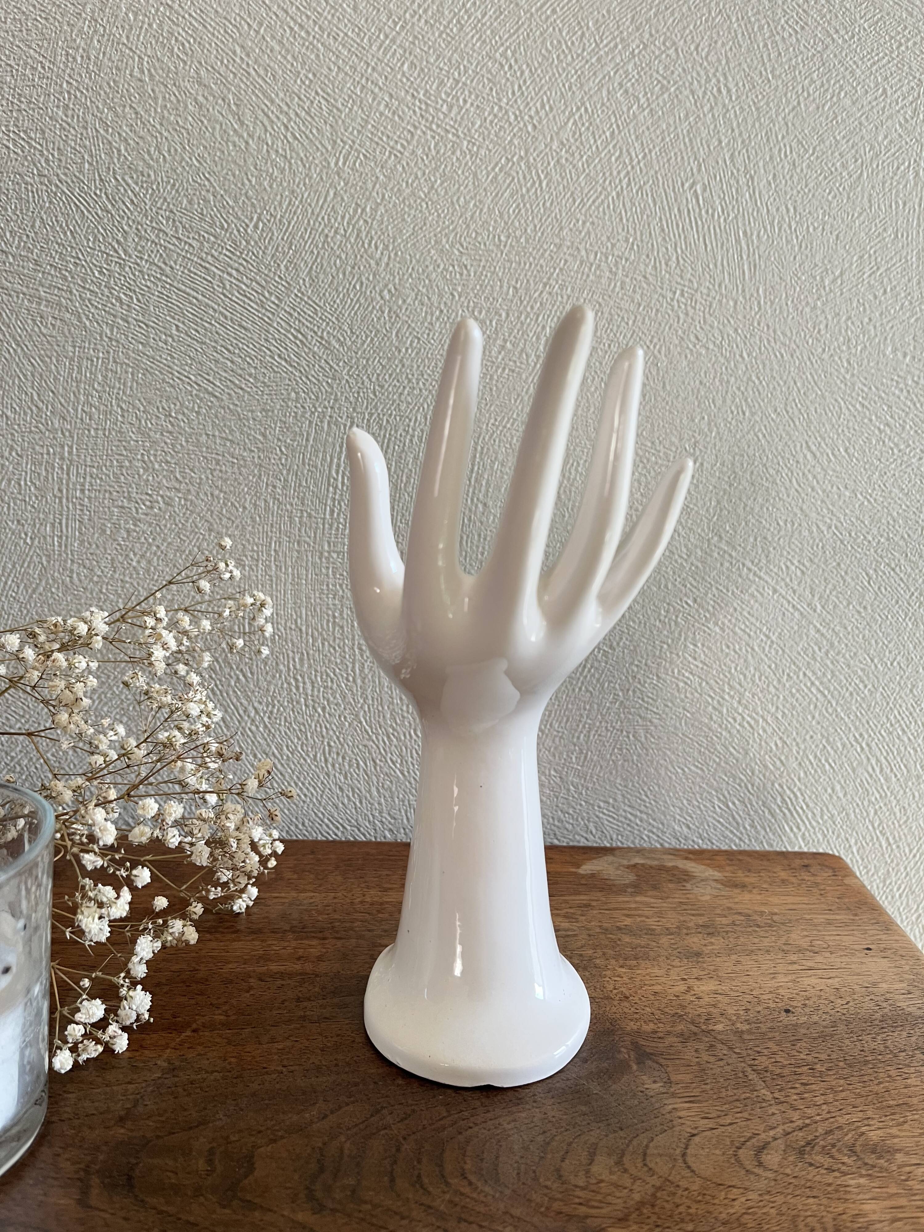 Hand ring vase vintage soliflore