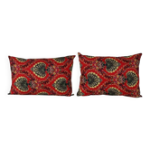 Set of 2 vintage Turkish cushion covers 41x56 cm