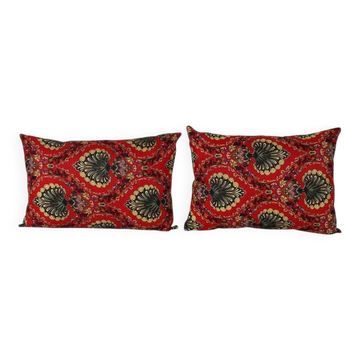 Lot de 2 housses de coussin turque vintage 41x56 cm