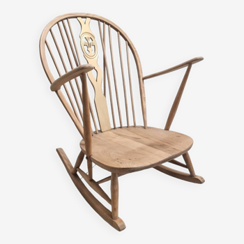 Rocking Chair vintage par Lucian R. Ercolani pour Ercol, Grande-Bretagne 1950