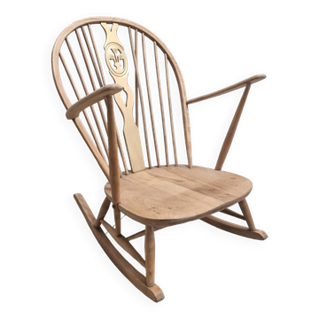 Mid-Century Rocking Chair by Lucian R. Ercolani for Ercol, Britain 1950s