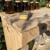 Parisian sideboard in raw wood