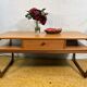 Vintage Parker Knoll Burlington Coffee Table | 1970s | Mid-Century Teak | S