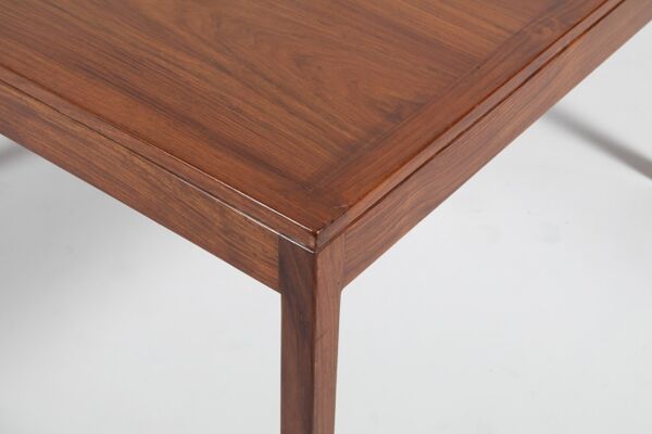 Danish walnut coffee table from the 1960s