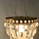 Mongolian ceiling light with stamps