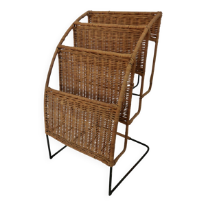 Porte revue rotin et - guys