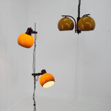 Set of floor lamp and chandelier, hungary, 1960s