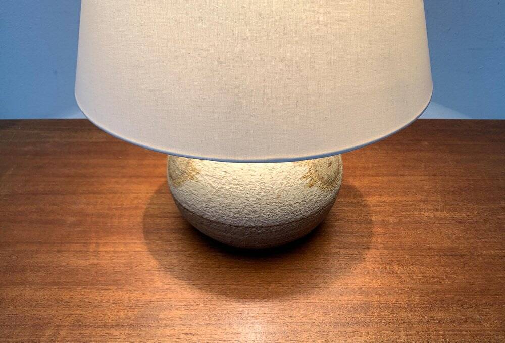 Mid-century Danish ceramic table lamp by Søholm, 1960s.