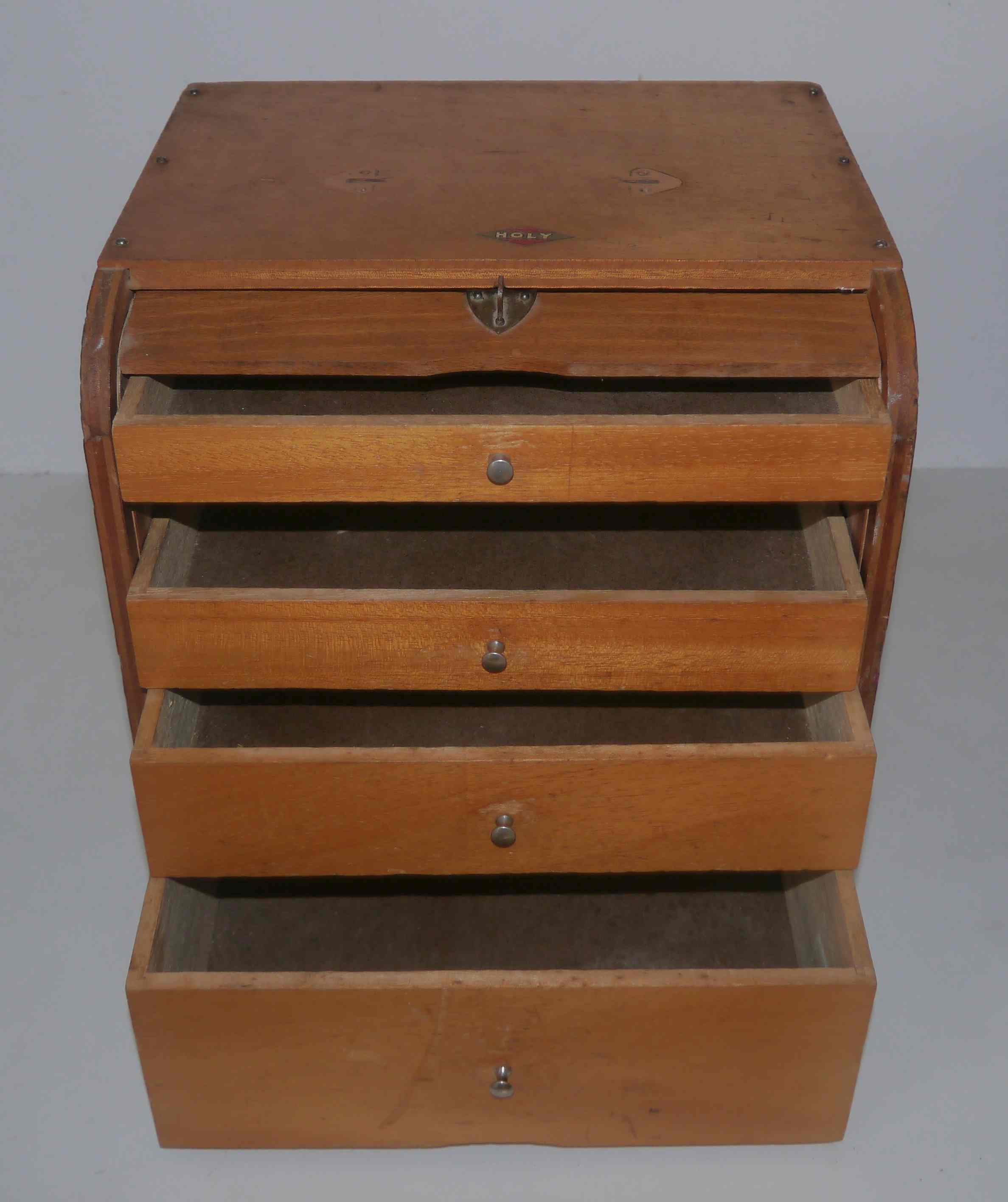 Old small piece of furniture professional locker "Holy"