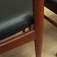 Set of four teak chairs, Danish design, 1960s, manufacture: Bruno Hansen, d