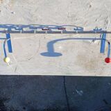 Vintage chrome coat rack and plastic balls
