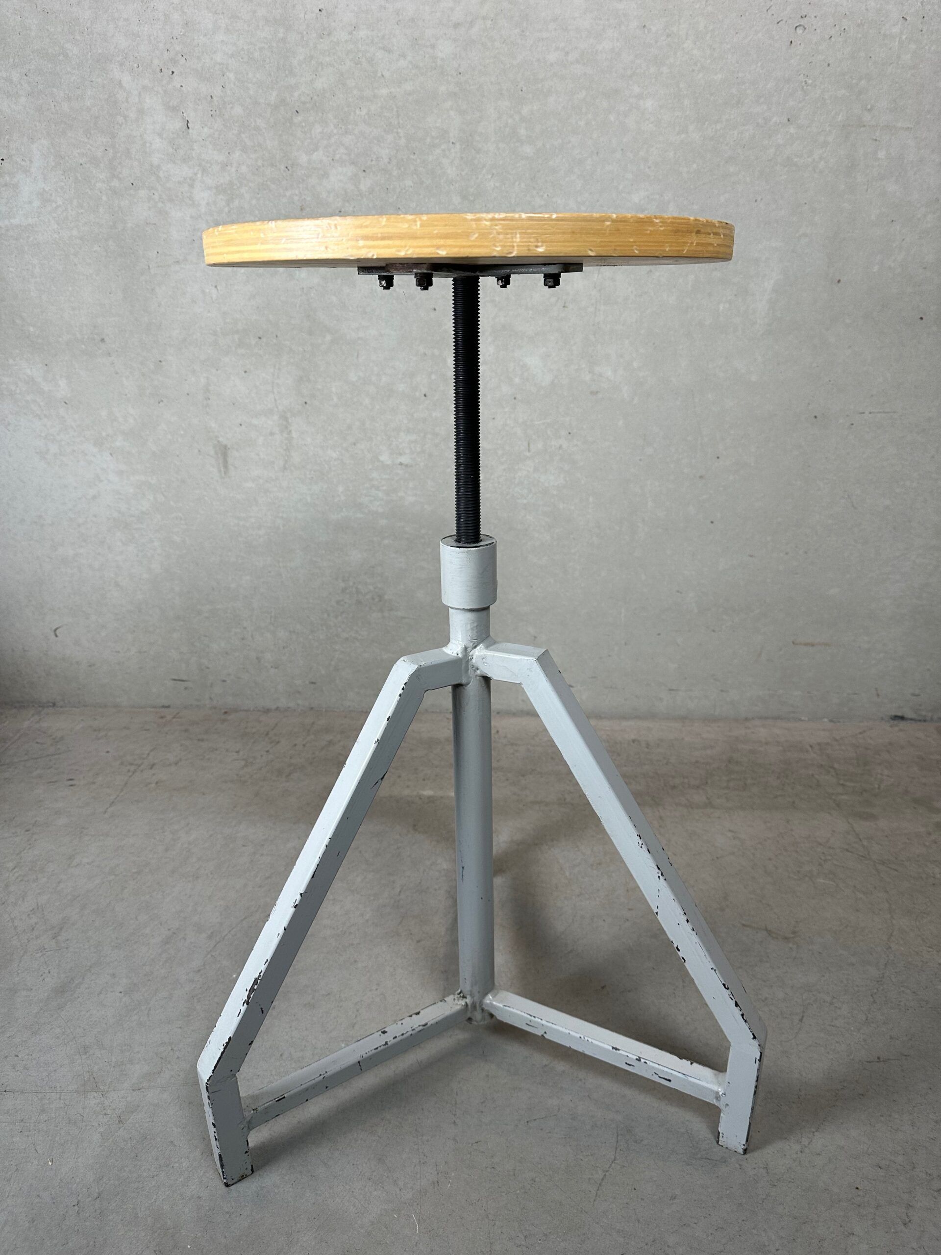 Tabouret industriel vintage