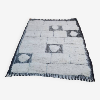 Tapis berbère en laine fait main 150 X 100 CM