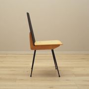 Set of six chairs, Italian design, 1950s, designer: Carlo Ratti, manufactur