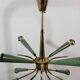Vintage Sputnik chandelier or suspension in Stilnovo brass