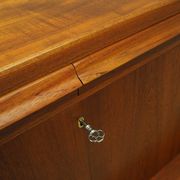Teak secretary, Danish design, 1960s, designer: Erling Torvits, manufacture