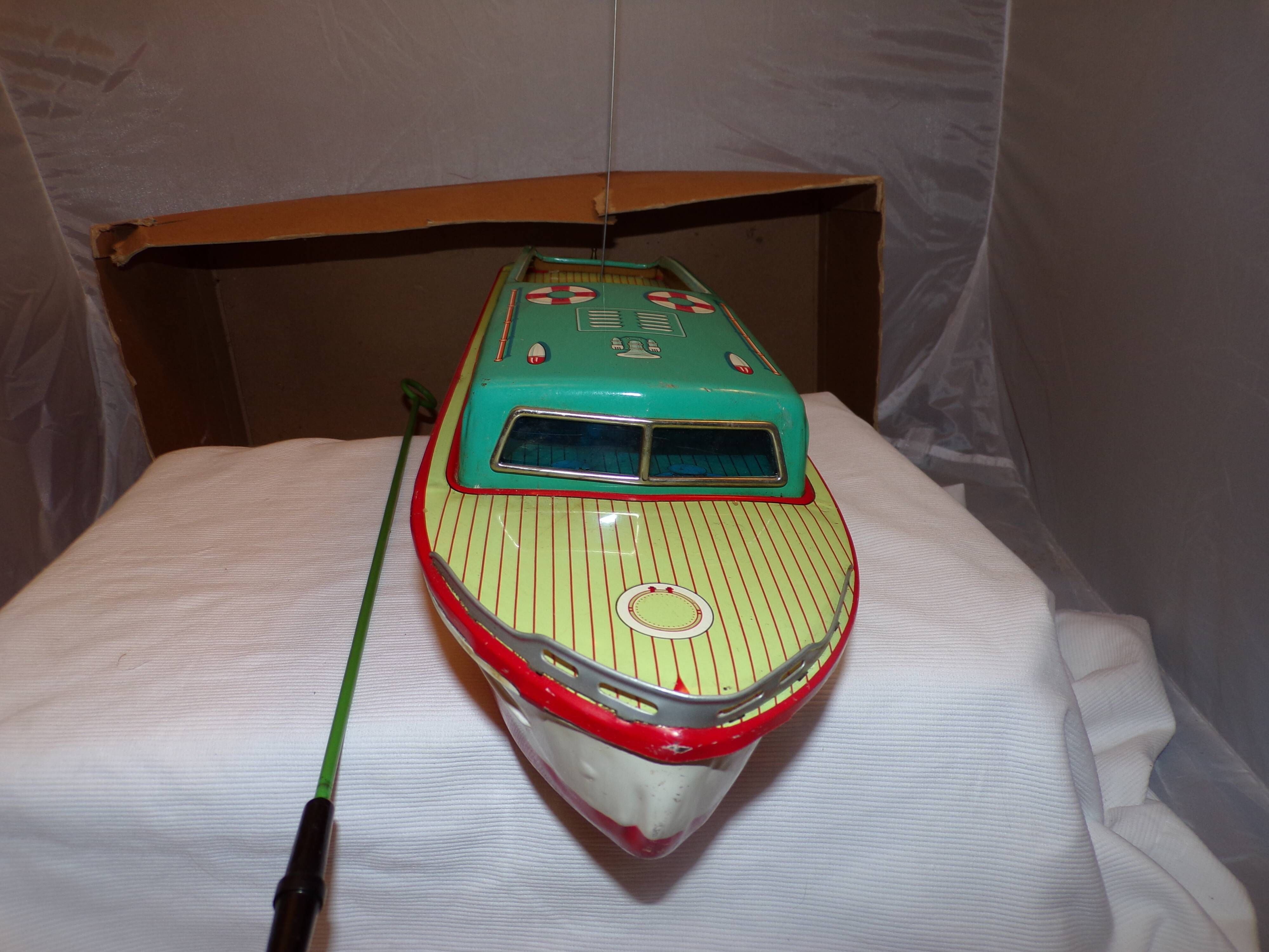 Vintage boat from the 50s