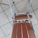 Lot of 3 chairs "petals" in vinyl 60-70 years